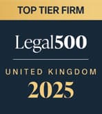 The Legal 500 United Kingdom Leading Firm 2025